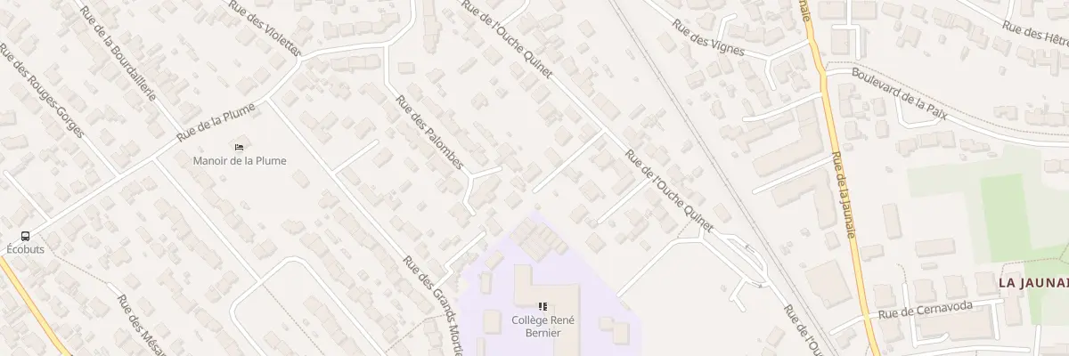 Plan du 42C Rue de l’Ouche Quinet à Saint-Sébastien-sur-Loire