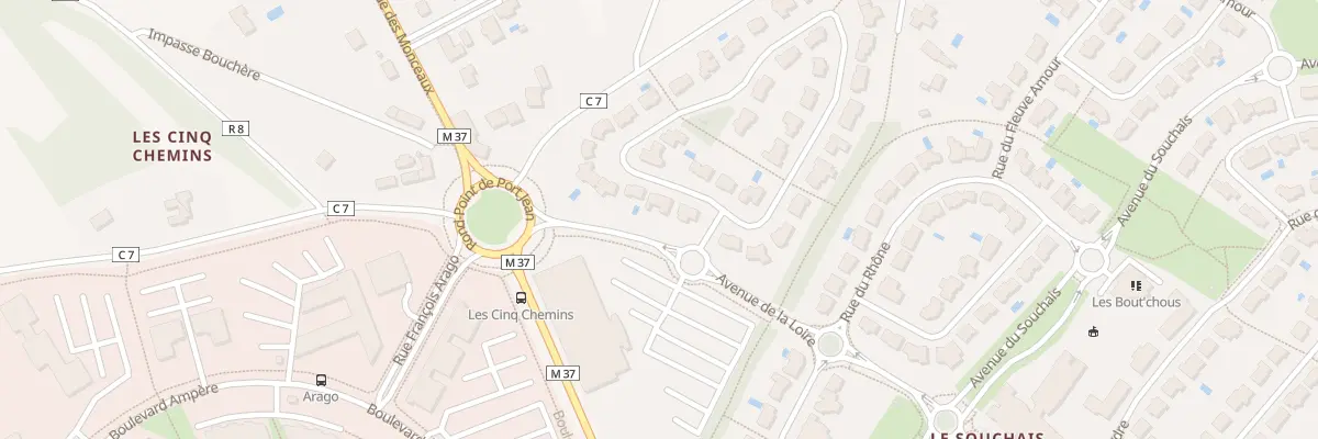 Plan du 52 Rue du Danube à Carquefou