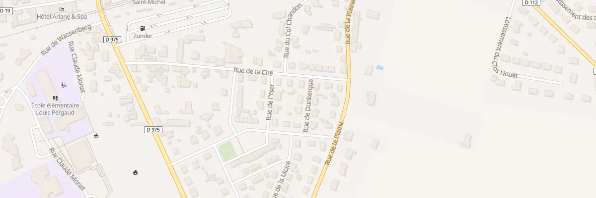 Plan du 4 Rue de Dunkerque - Pontorson à Pontorson