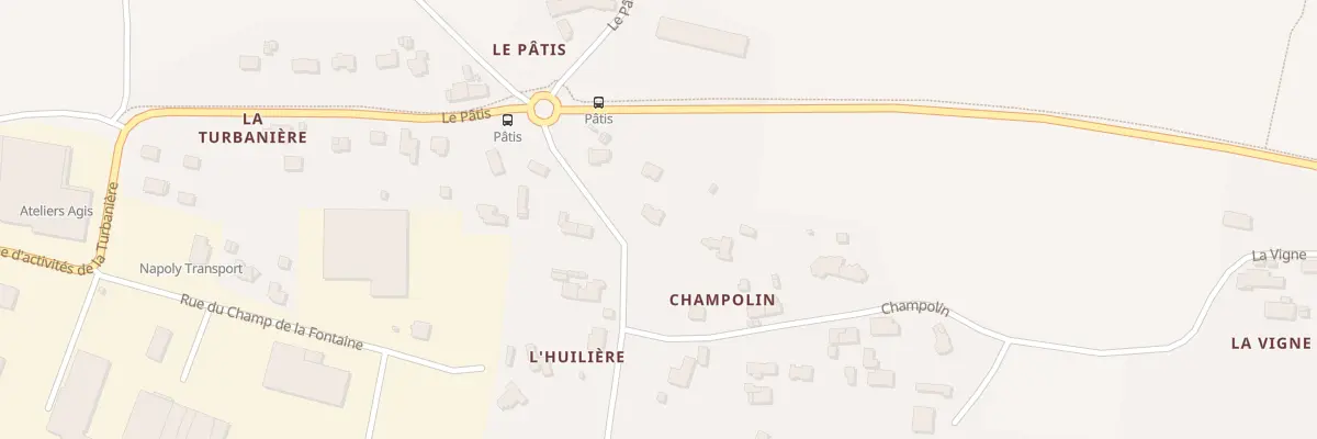 Plan du 5265 Champolin à Brécé