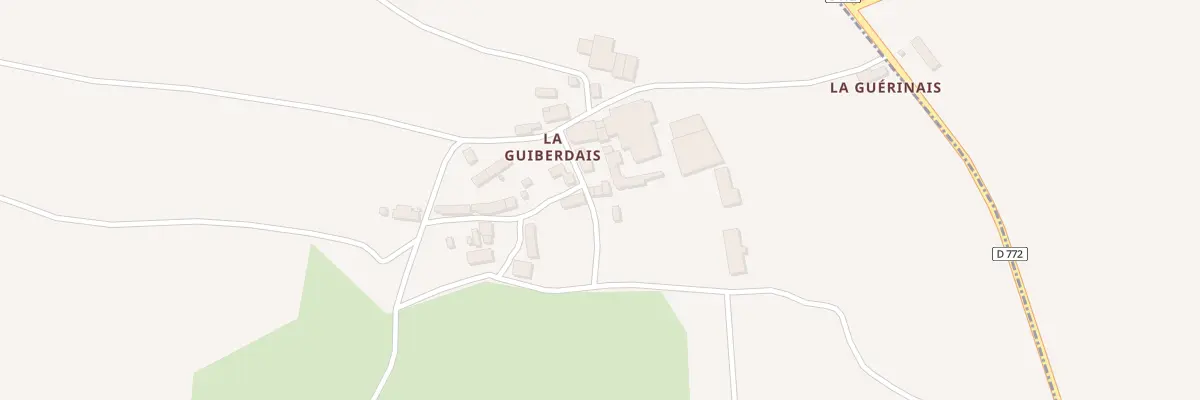 Plan du 5277 La Guiberdais à Ruffigné