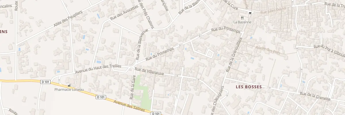 Plan du 25 Rue du Printemps aux Portes-en-Ré