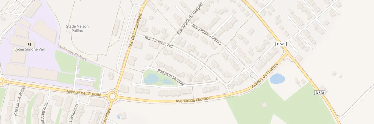 Plan du 16 Rue simone veil à Liffré