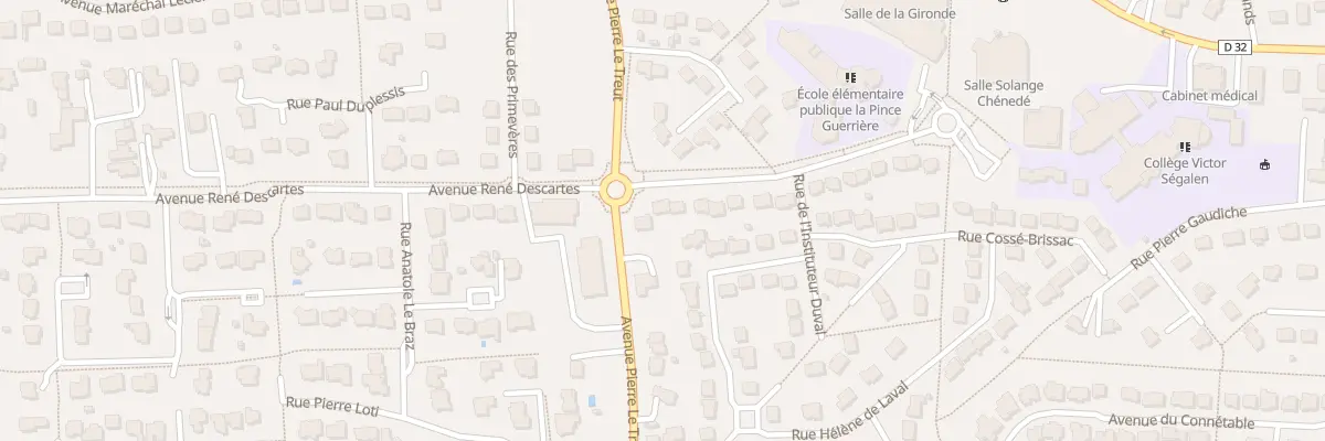 Plan du 4 Rue Jules Ferry à Châteaugiron