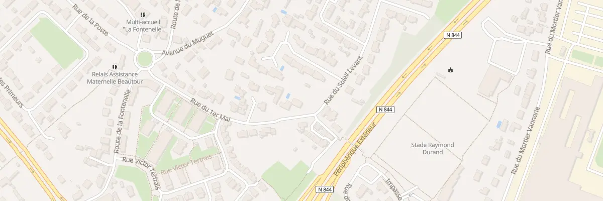 Plan du 19 Rue du 1er Mai à Vertou
