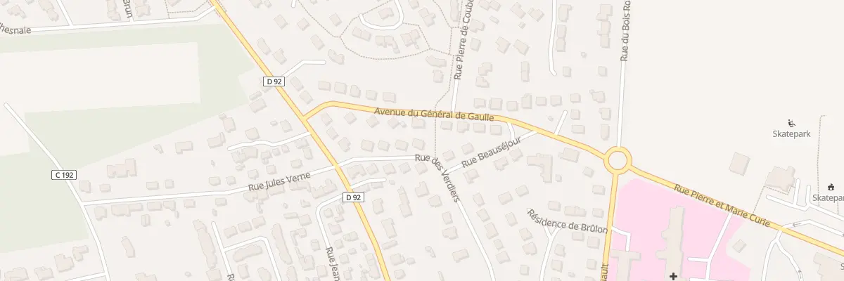 Plan du 18 Rue des Verdiers à Janzé