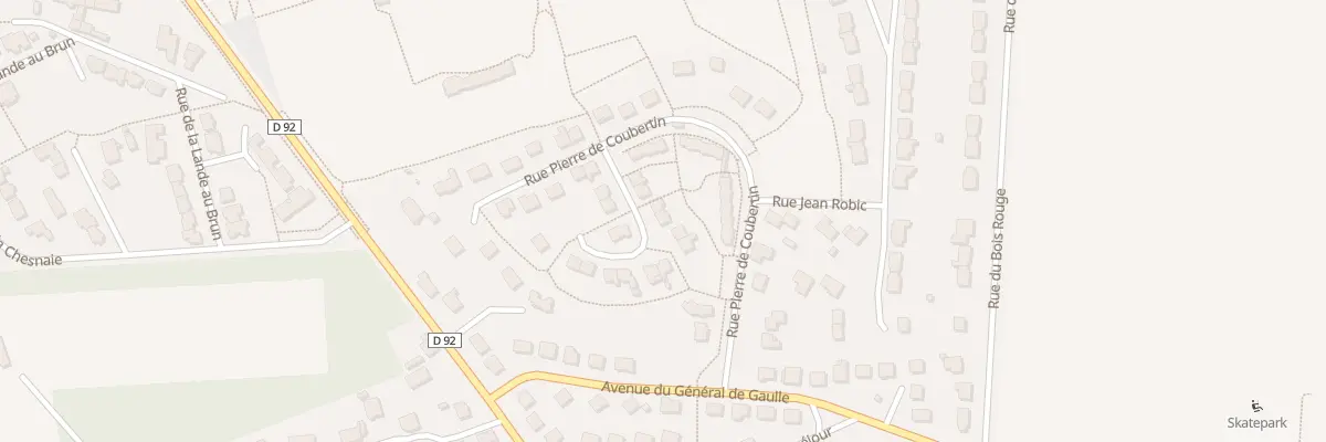 Plan du 7 All Marcel Cerdan à Janzé