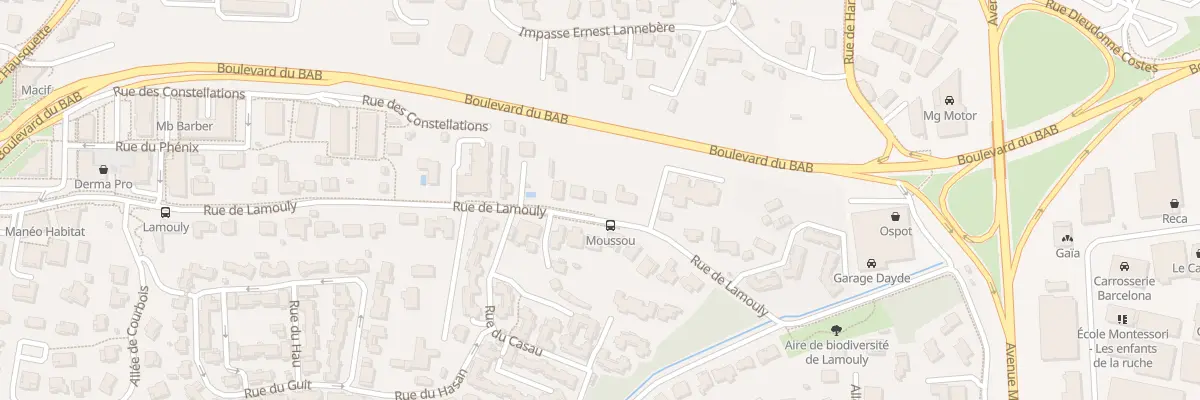 Plan du 67 Rue de Lamouly à Anglet