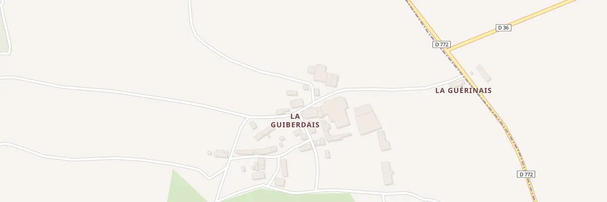 Plan du 5283 La Guiberdais à Ruffigné