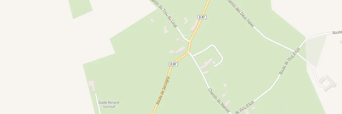 Plan du 219 Rte de Servigny à Yvetot-Bocage