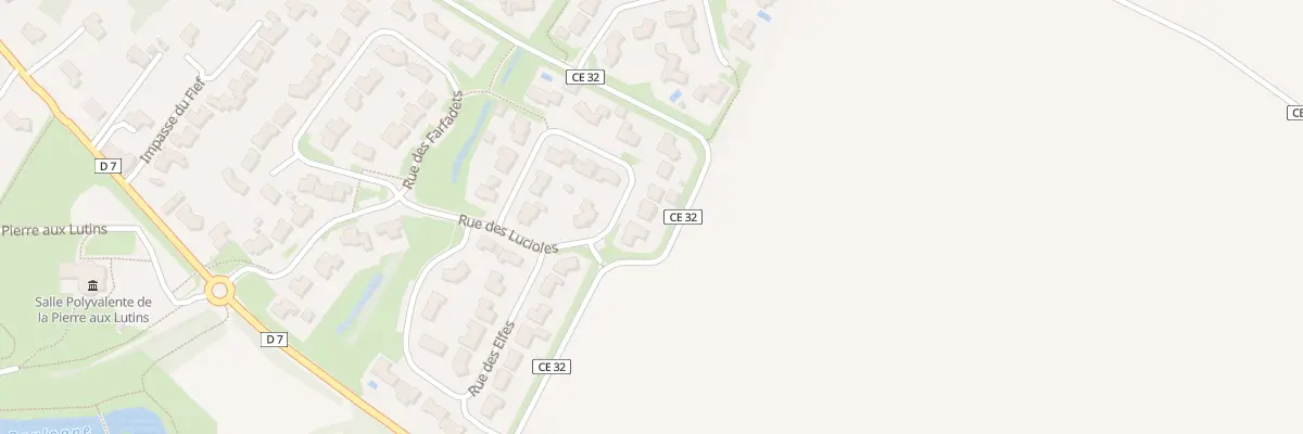 Plan du 18 Rue des lucioles à Rocheservière