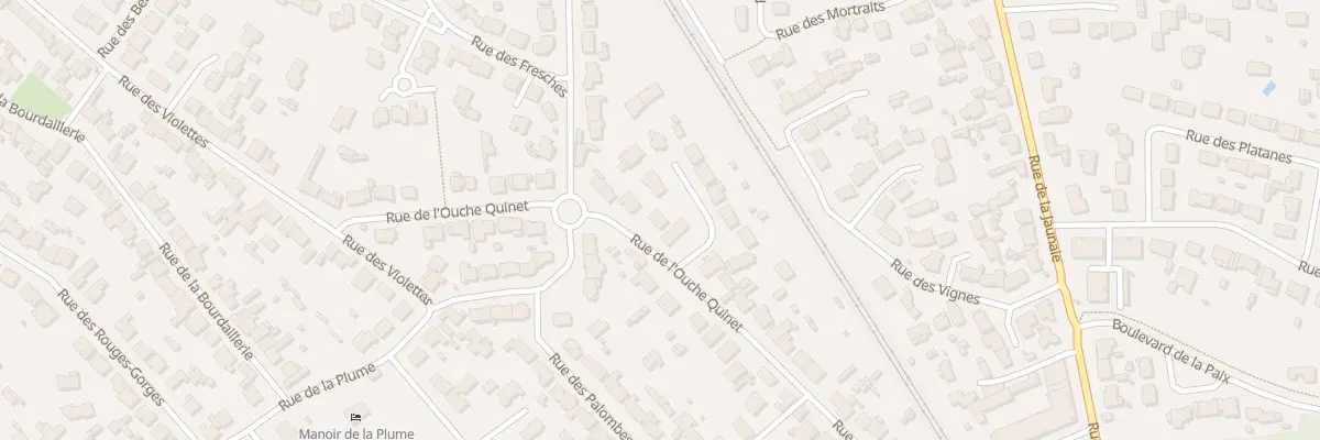 Plan du 25 Rue de l’Ouche Quinet à Saint-Sébastien-sur-Loire