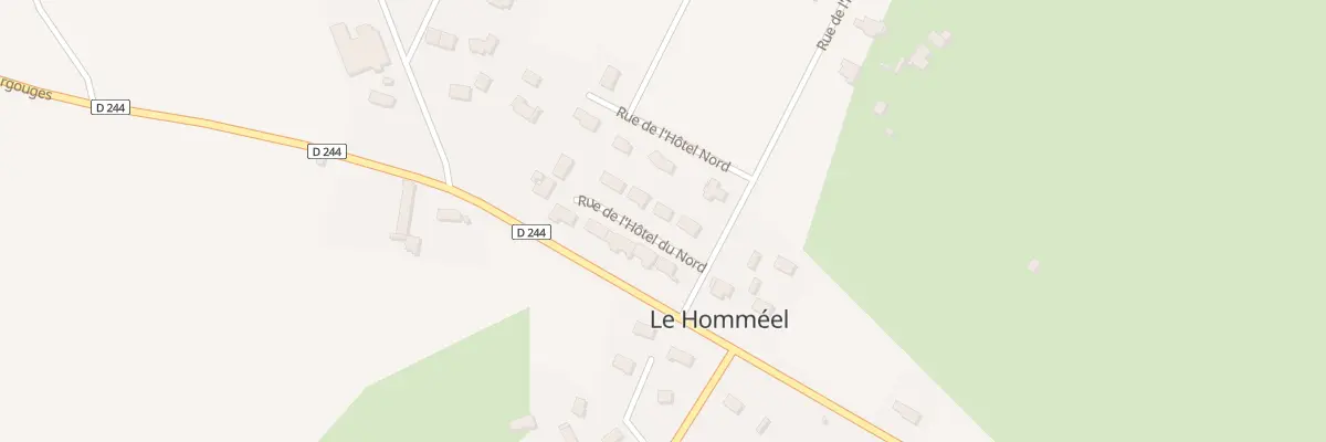 Plan du 21 Rue de l’Hôtel du Nord à Gratot