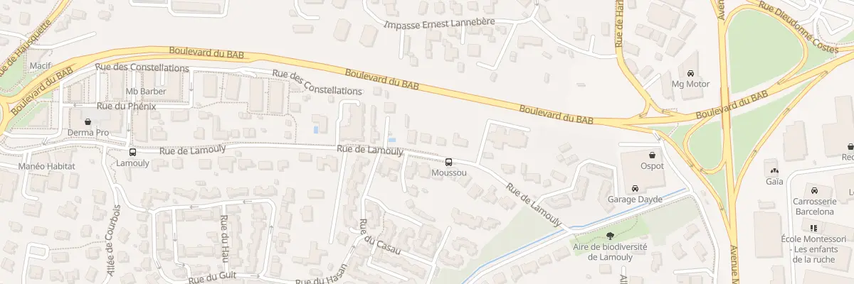 Plan du 65 Rue de Lamouly à Anglet