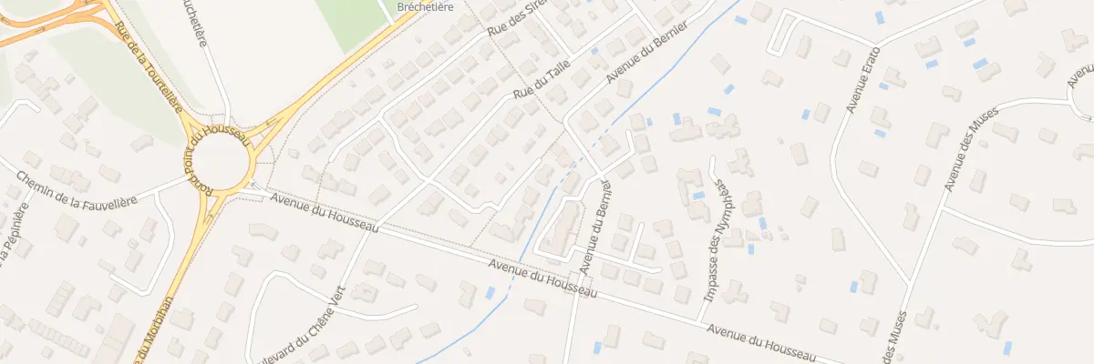 Plan du 11 Rue de l’Etang Blanc à Carquefou