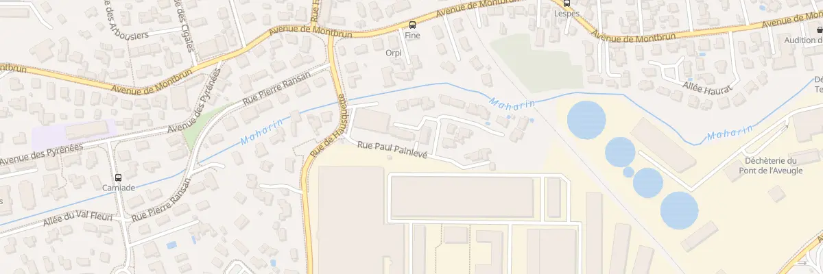 Plan du 7 Pl du Petit Valantin à Anglet