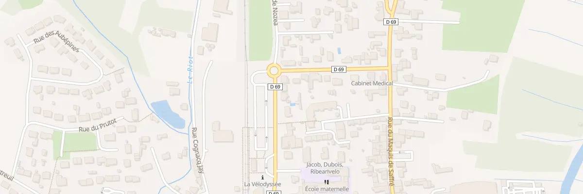 Plan du 38 Bd de la Gare à Nort-sur-Erdre