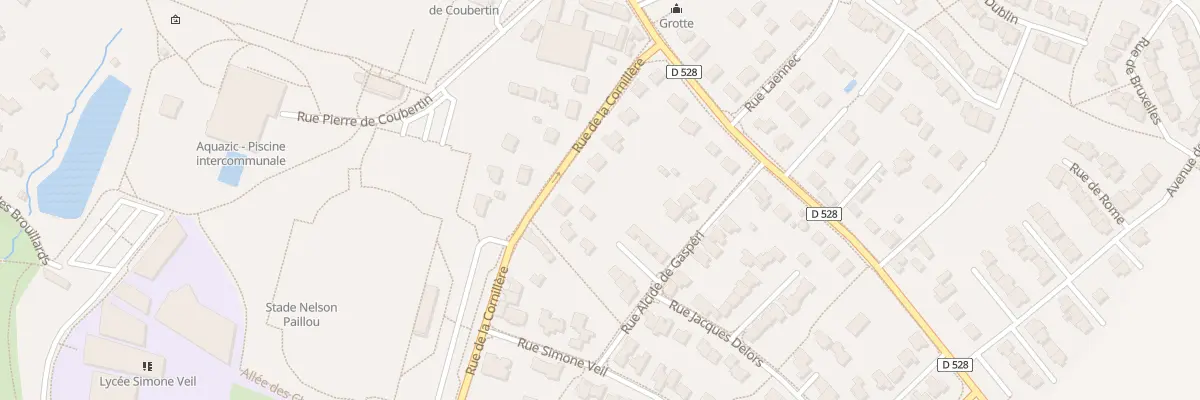 Plan du 11 Rue de la cornillere à Liffré