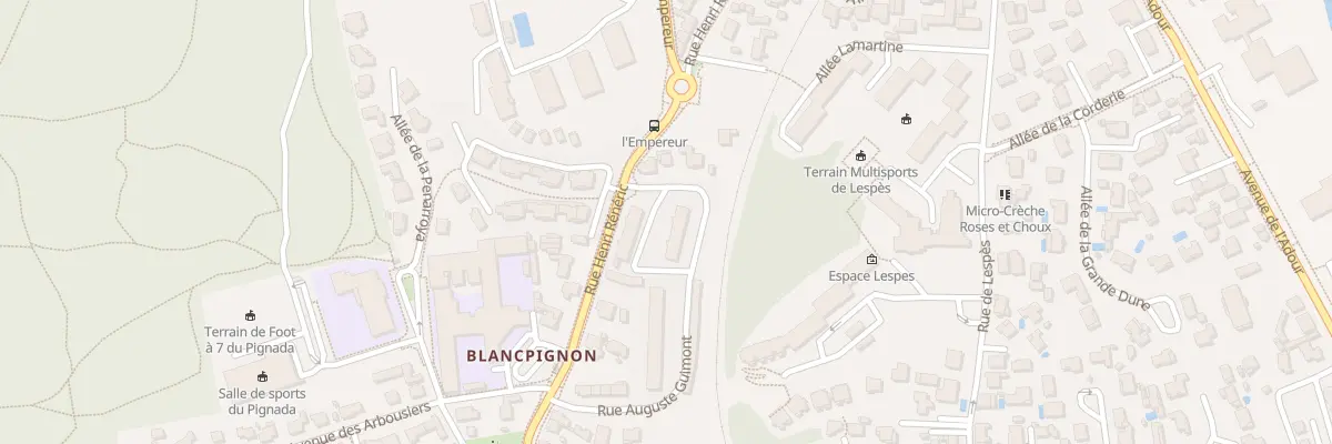 Plan du 49 Rue Henri Rénéric à Anglet