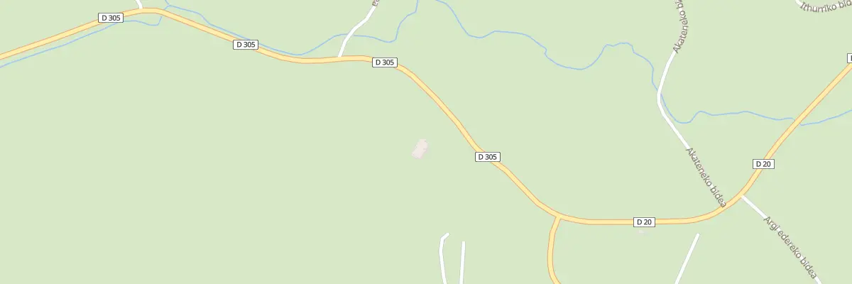 Plan du 367 Senpereko bidea à Ainhoa