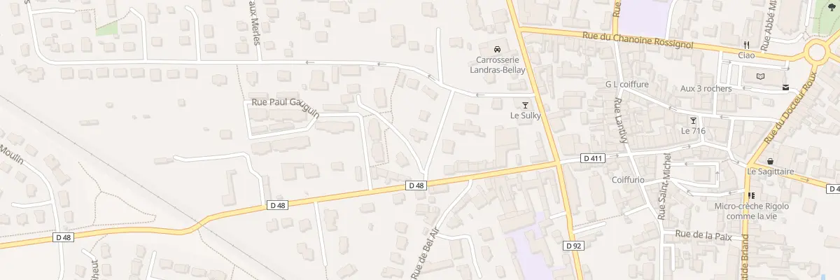 Plan du 1720 Rue du Houssard à Janzé