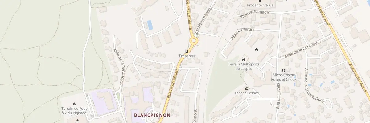 Plan du 47 Rue Henri Rénéric à Anglet