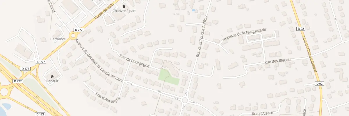 Plan du 15 Rue de Bourgogne à Janzé