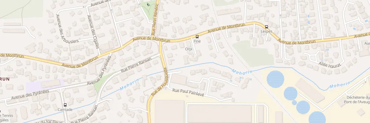 Plan du 176 Rue de Hausquette à Anglet