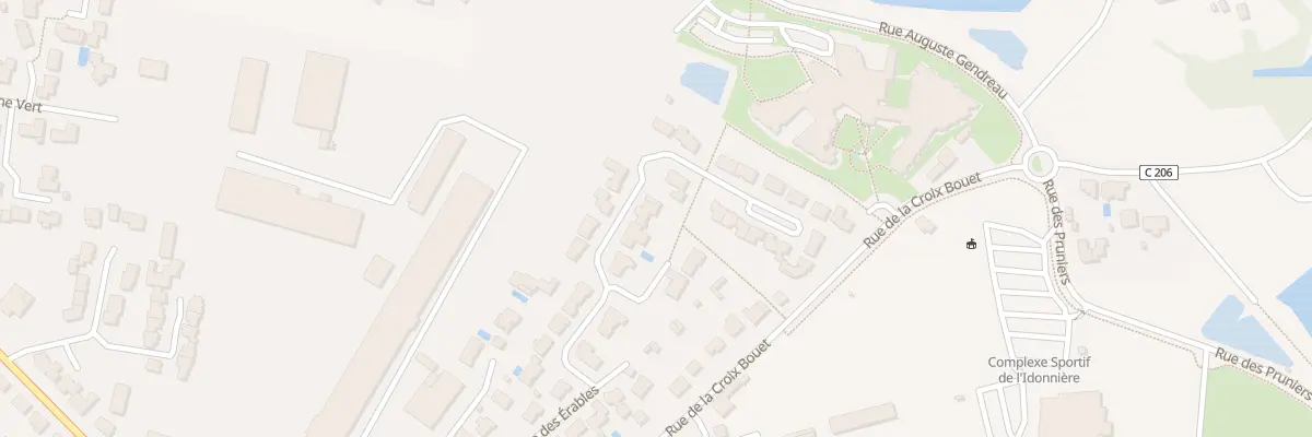Plan du 28 Rue des érables au Poiré-sur-Vie