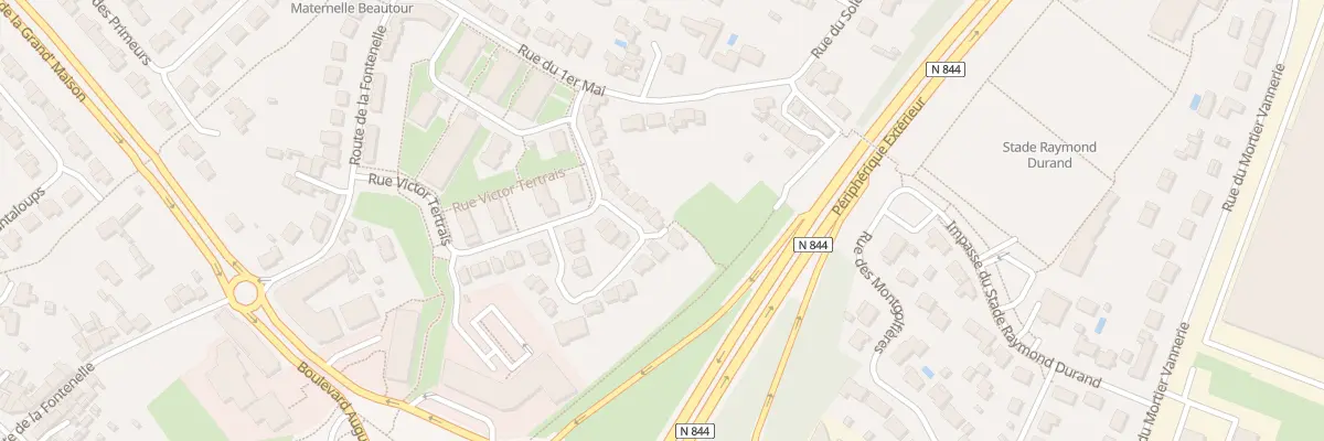 Plan du 28 Rue Nicolas Appert à Vertou