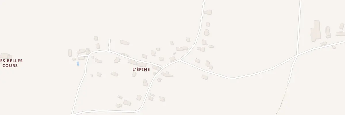 Plan du 11 La Haute Epine à Ercé-près-Liffré