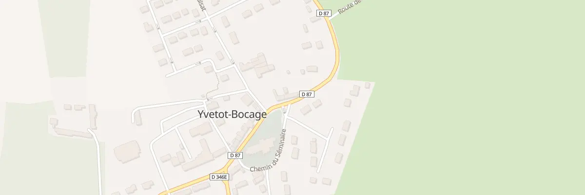 Plan du 24 Rue de l’Église à Yvetot-Bocage