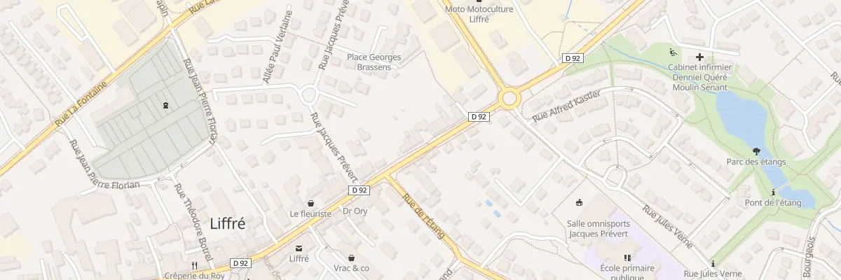 Plan du 52 Rue de fougeres à Liffré