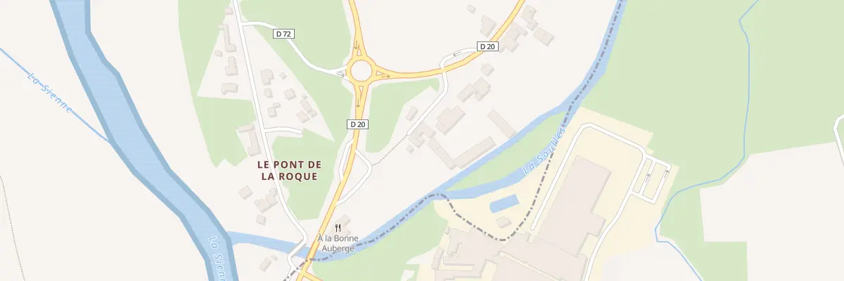 Plan du 24 Rue du Pont de la Roque à Heugueville-sur-Sienne