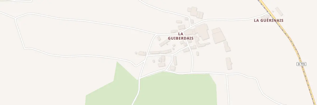 Plan du 5266 La Guiberdais à Ruffigné