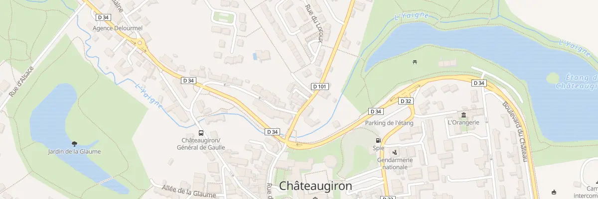 Plan du 7 Rue au Prevot à Châteaugiron