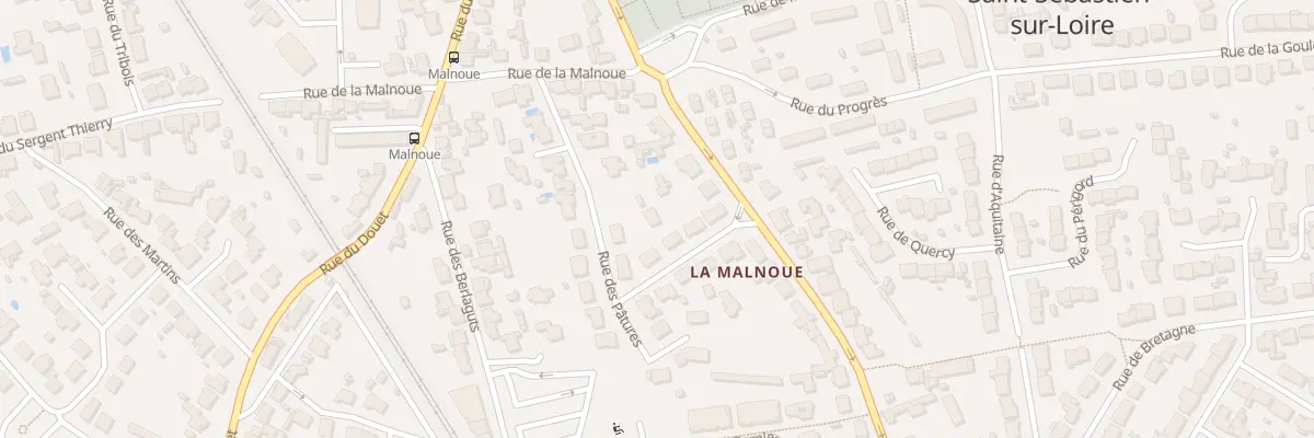Plan du 9 Rue des Pâtures à Saint-Sébastien-sur-Loire