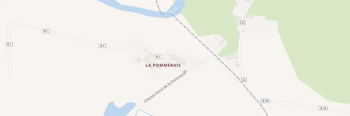 Plan du 38 La Pommerais à Treffieux