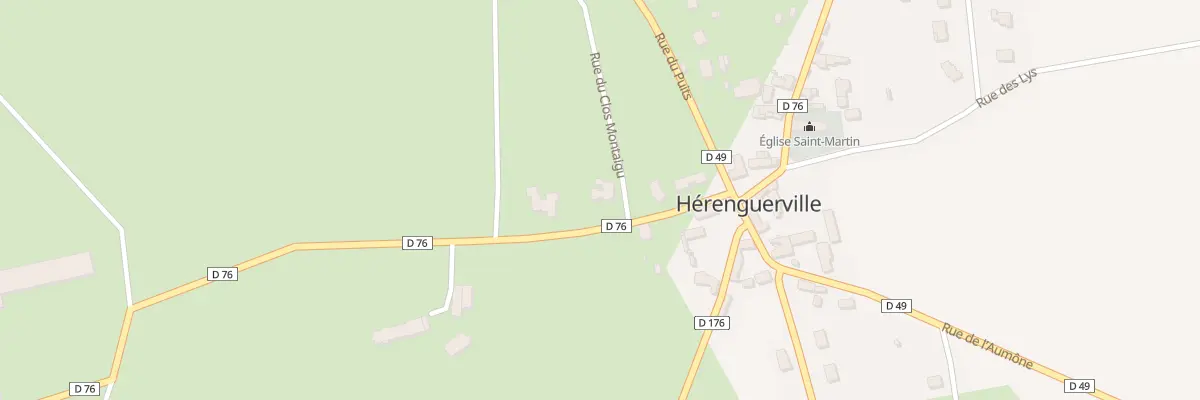 Plan du 12 Rue des Genêts - Hérenguerville à Quettreville-sur-Sienne