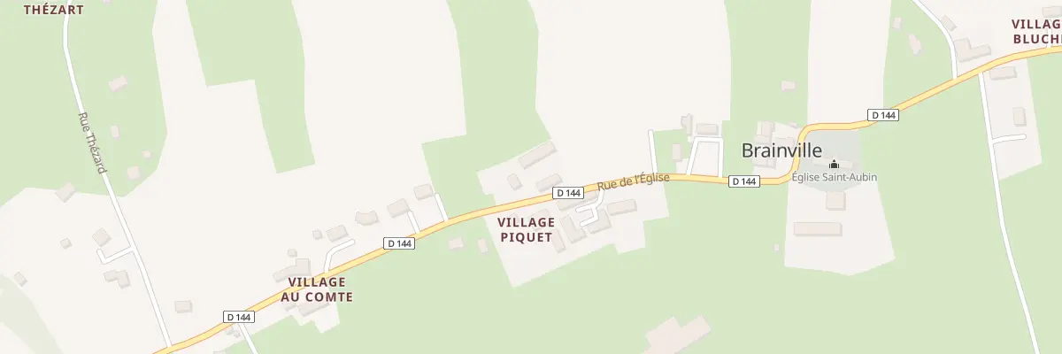 Plan du 20 Rue de l’Église à Brainville