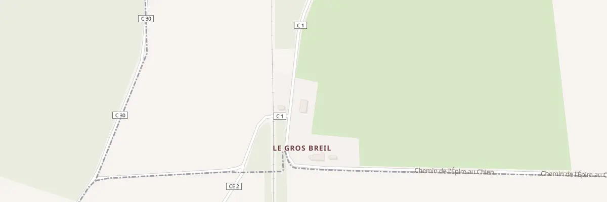 Plan du 1 Le Gros Breil à Joué-sur-Erdre
