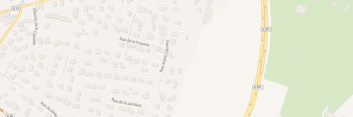 Plan du 289 Rue André Clément à Bréhal