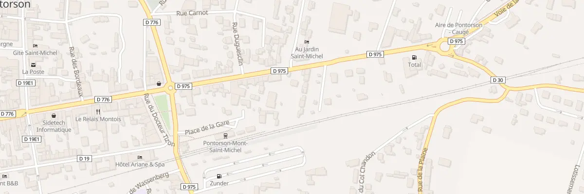 Plan du 32 Rue de la Liberation Pontorson à Pontorson