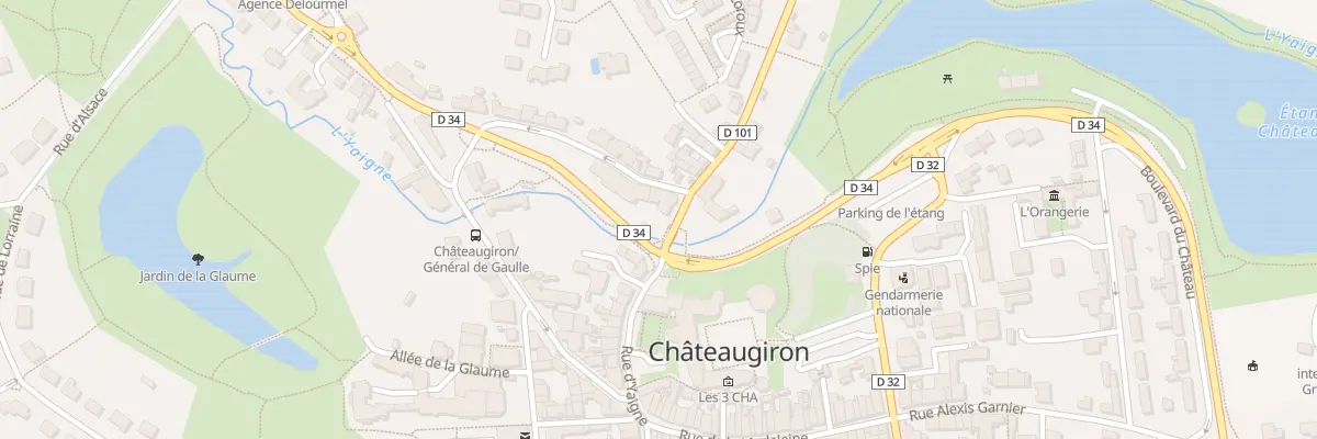 Plan du 1 Rue au Prevot à Châteaugiron