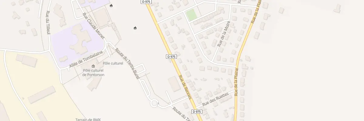 Plan du 33 Rue de Rennes - Pontorson à Pontorson