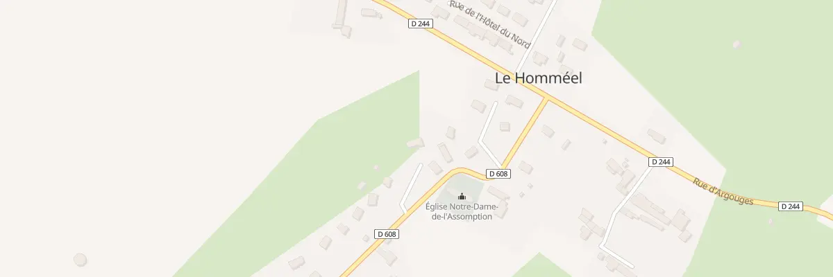 Plan du 12C Rte du Moulin de Vesque à Gratot