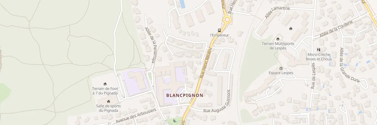 Plan du 34 Rue Henri Rénéric à Anglet