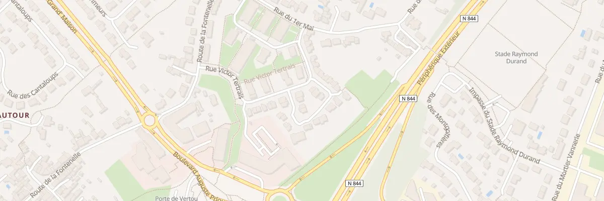 Plan du 3 Rue Nicolas Appert à Vertou
