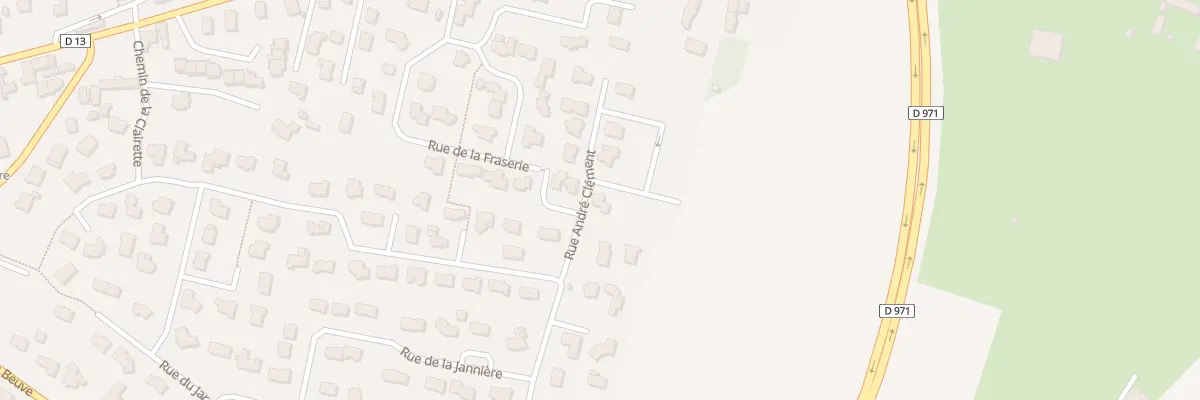 Plan du 291 Rue André Clément à Bréhal