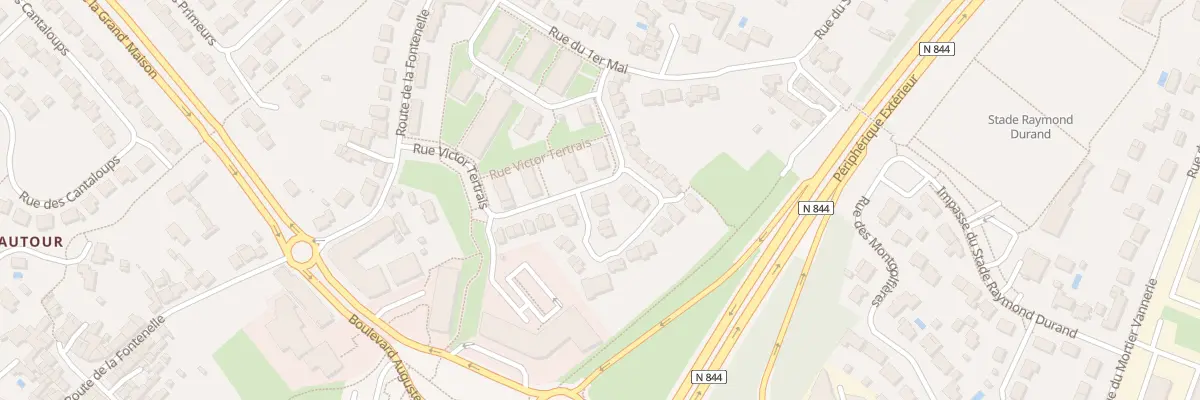 Plan du 1 Rue Nicolas Appert à Vertou